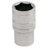 Draper 16514 1/4" Square Drive Micro Satin Chrome Metric Socket,