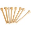 Namvo Pack of 30 Premium Bamboo Golf Tees 70mm Length,