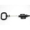 Recliner Parts: 38 1/4" Black D Ring Pull Cable Assembly