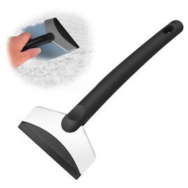 Mikiuly Eiskratzer Auto, Eisschaber Auto, Ice Scraper, Eiskratzer Kratzer Auto mit Rutschfester, Auto Windschutzscheibe Schneeschaufel Eisschaber für Autos Windschutzscheibe Heckscheiben, 1pc