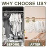8 PCS Baby Wardrobe Dividers, Colorful Baby Hangers Babys Clothes