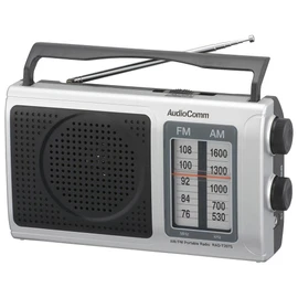 Ohm Electric AudioComm Portable Radio AM/FM RAD-T207S 03-0973 OHM