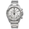 Seiko SBTR009 Men's 1/5 Second Chronograph Quartz Wristwatch, Silver, Silver