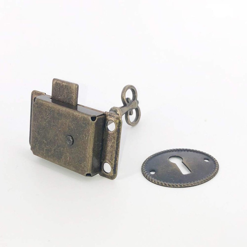 WENHUAZAI QJSE Cabinet Door Lock with Key, Acrylic