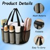 Leseogye Mesh Shower Bag, Portable Mesh Shower Caddy Bag with