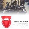 Denture Drill Bit Holder 28 Drill Bits Organizer Portable Denture