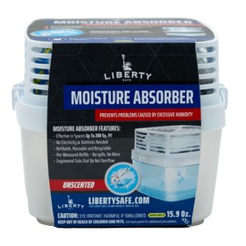 Liberty Safe Humydry Moisture Absorber - Protects Valuables from Moisture Damage - Gun Safe - Rust Prevention (15.9oz)