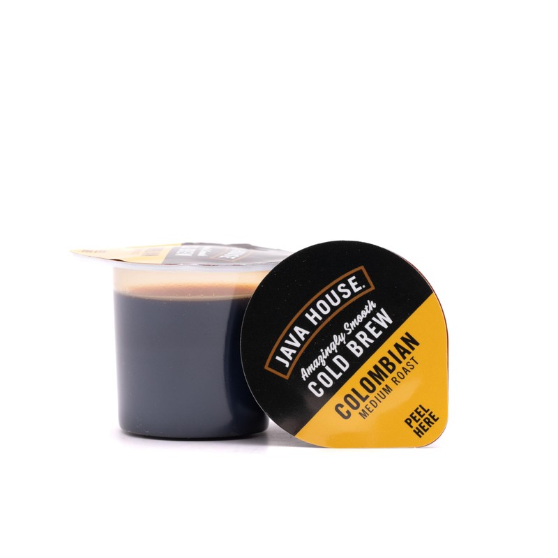 Java House Single-Serve Cold Brew Coffee Pods – Premium 100%
