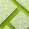 Daisy Floral Gift Wrapping Paper, 4 Sheets for Girls Lady