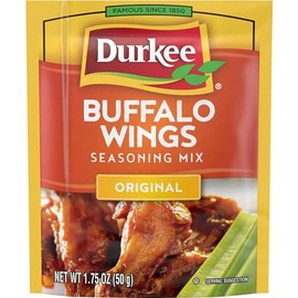 Durkee Buffalo Wings Seasoning Mix, 1.75 Ounce Packets (Pack of 12)