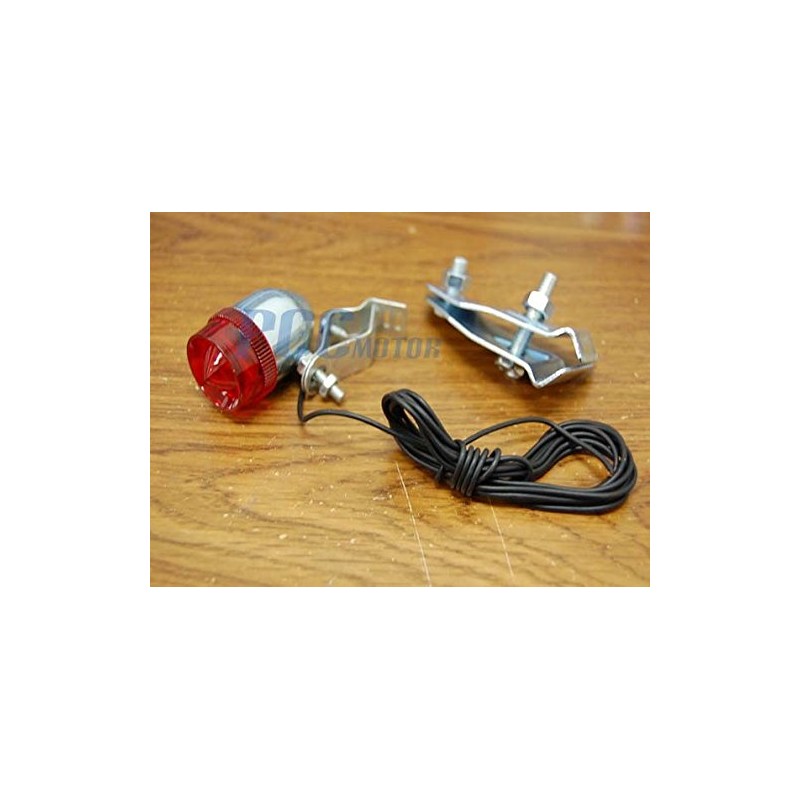 2L Bicycle Motorized Bike Friction Generator Headlight Tail Light Kit