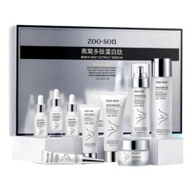 Kit De Cuidado Facial Zooson 9 Pz Skincare. Poros Y Arrugas.                                                                                          