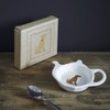 Sweet William Teabag Dish, Teapot Shape, Vizsla