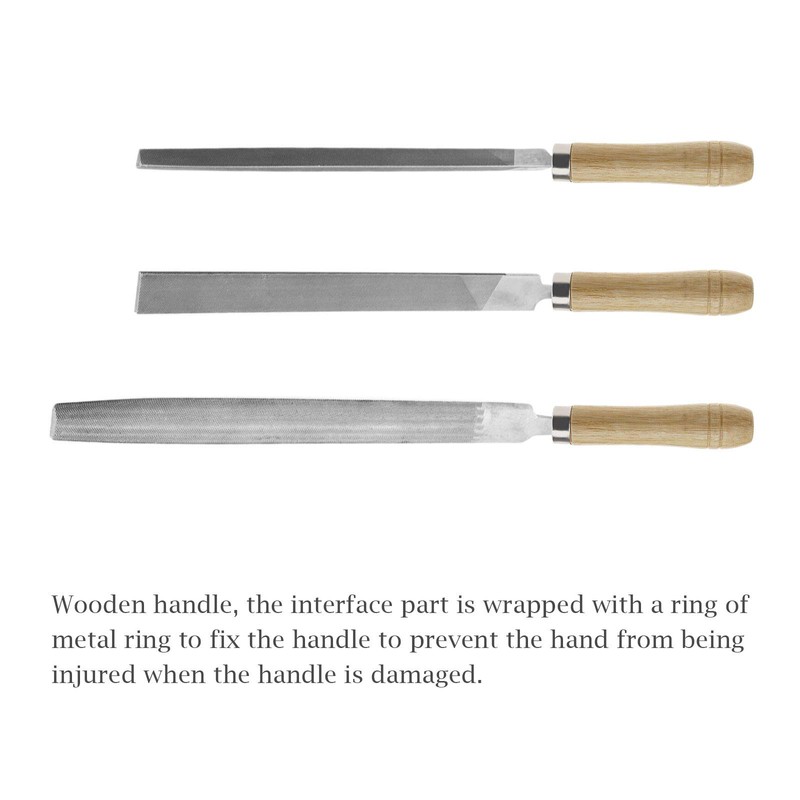 Create idea 10x Wooden File Handle for Garage Woodworking Carpenter