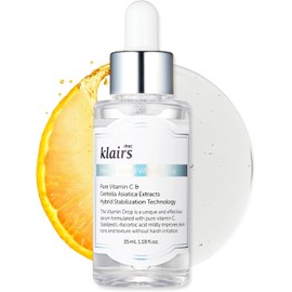 Klairs Fresh Juice Vitamin Drops, 1.2 fl oz (35 ml) – Vitamin C Serum for Pores & Dry Skin, Hypoallergenic