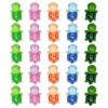 ERINGOGO 25pcs Small Turtle Miniature Turtle Resin Animal Bulk Minifigure