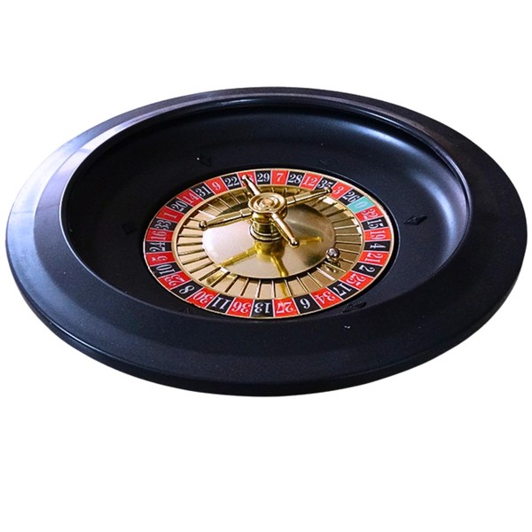 Good Life Roulette Wheel Casino Turntable Luxury Non-Electric Game Toy 10"