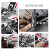 AIMALL Bicycle Chain Breaker Tool 3.9x2.8in Durable Bike Link Splitter