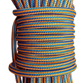 CTC 5/8" x 100' Double Braid Rope, Arborist Bull Rope, Rigging Line, Hoist Line, NEW