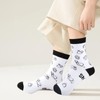 WCGXKO Speech Pathologist Teacher Socks AAC SLP Gift Tiny Humans