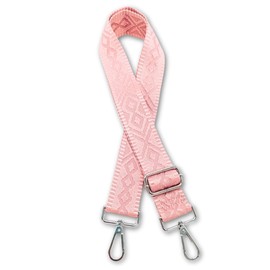 Lola Sale. Adjustable Shoulder Strap Replacement Strap Shoulder Bag Shoulder Bag Silver Carabiner Handle for Women's Bag Size 3.8 (Pink_RP)