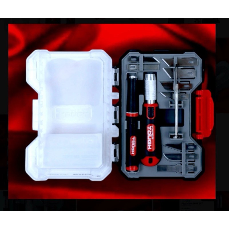 HYPER Tough 2 Sets: Hyper Tough 12pc Precision Knife Tool