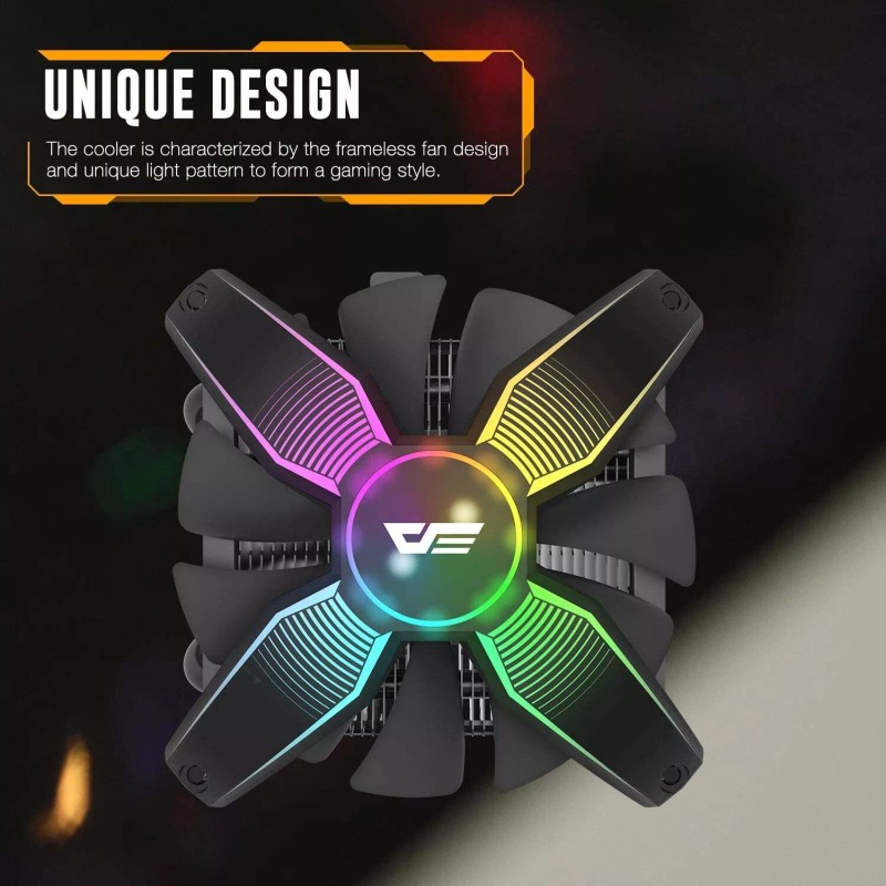 DarkFlash Talon LGA1151 AM4 CPU Cooler RGB PWM Fan Four
