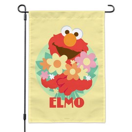 Sesame Street Flowers for You Elmo Garden Yard Flag
