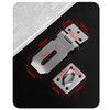 2 Pack 3 Inch Padlock Hasp Stainless Steel Door Clasp