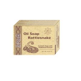Rattlesnake Oil Soap, 2 Pack, 5.29 Oz Each, Face and Body Soap, 10.58 Oz Total, Jabon Vibora de Cascabel 2 Piezas