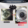 Lyxheth 2PCS Flexible Steering Coupler, Steering Coupling, 56315-2K000FFF Steering Gear