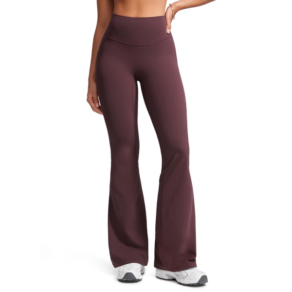 INGIA Womens High Waist No Front Seam Scrunch Butt Flare