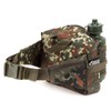 Commando Industries Bum Bag with Water Bottle Belt Bag Black