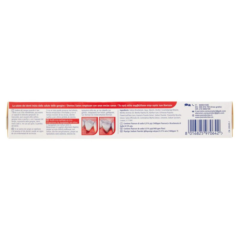 Parodontax - daily toothpaste with fluoride - 75 ml