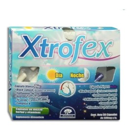 Xtrofex Día Y Noche Caja C/60 Capsulas Menopausia