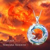 PELOVNY Christmas Gifts for Mom from Daughter Phoenix Necklace Nirvana