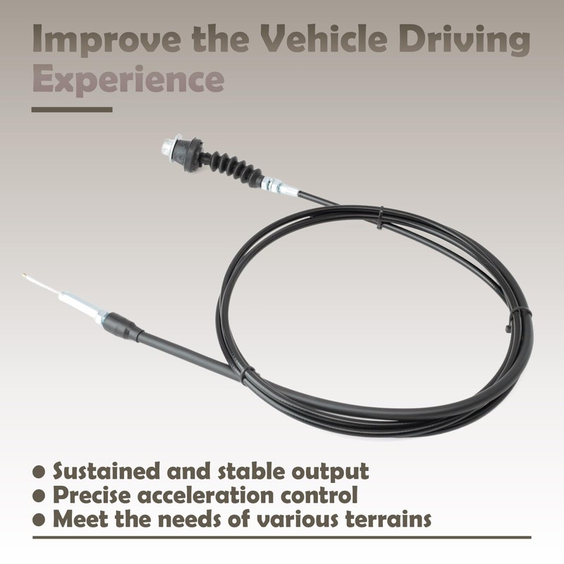 VAINELY 5UG-26311-10-00 Throttle Cable Compatible with Yamaha for Rhino 450
