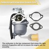 XQSMWF Carburetor with Intake Base Gaskets Carb Compatible With EZGO