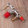 Air Compressor Pressure Switch, Double Outlet Pipe, Alloy Air Compressor