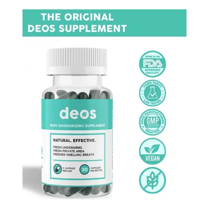 Deos Skin Health, Detox Digestionsupport Natural Odor