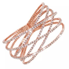 Pearl Bracelets for Women MultiLayer Pearl Bangles Wide Cuff Bracelets for Women Pearl Jewelry Set Gifts for Brides Bridesmaid