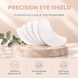 200 Pcs Eyelash Pads, Non Woven Under Eye Patches for Lash Tint