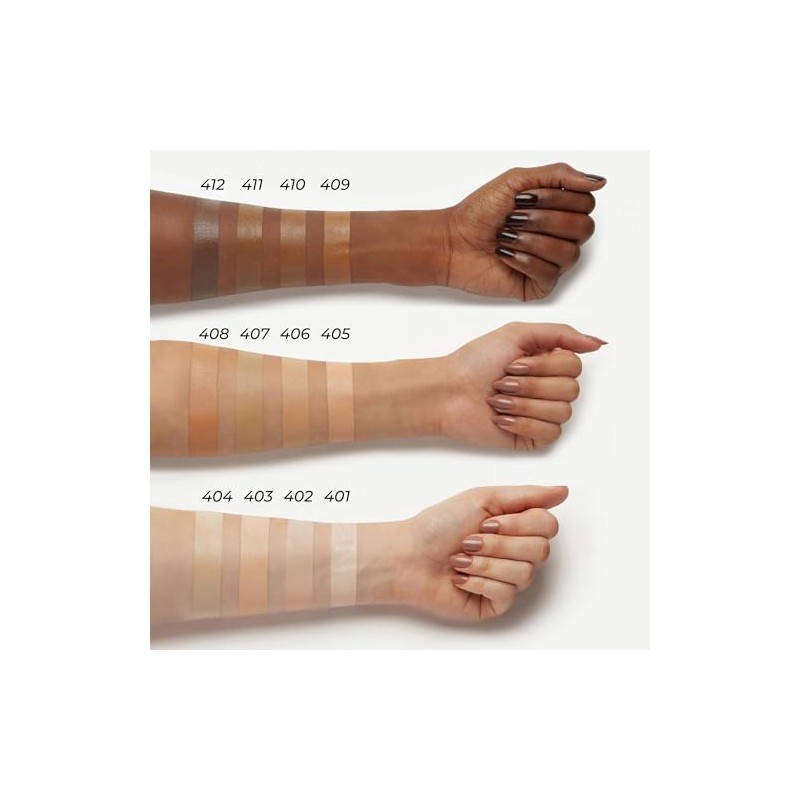 Lamel Base Maquillaje Color Smart Skin Serum 405 Latte Suaviza