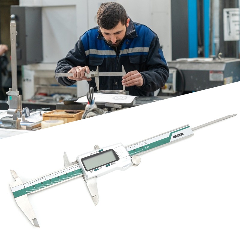 ET50 Vernier Caliper Stainless Steel High Accuracy Digital Ruler with