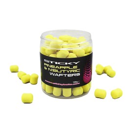 Pineapple and N Butyric Dumbell Wafters 12mm by Sticky Baits