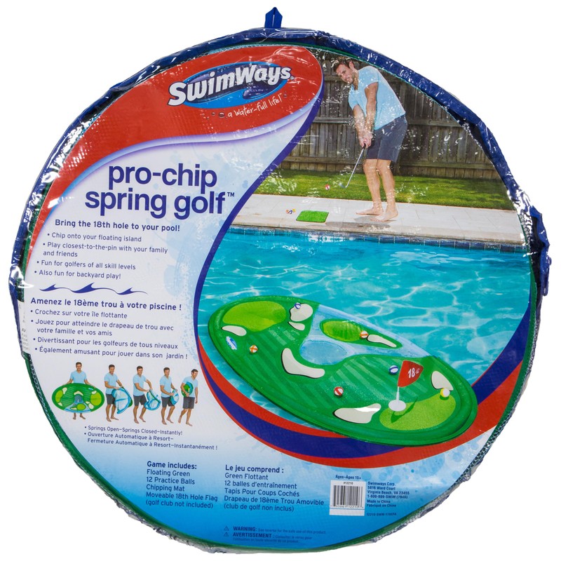 SwimWays Pro-Chip Spring Golf Floating Pool Game