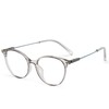 Cyxus Round Blue Light Glasses Women Men Retro Circular Computer