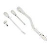 Shifter Lever Turn Signal Hazard Tilt Kit Stainless Steel Chrome