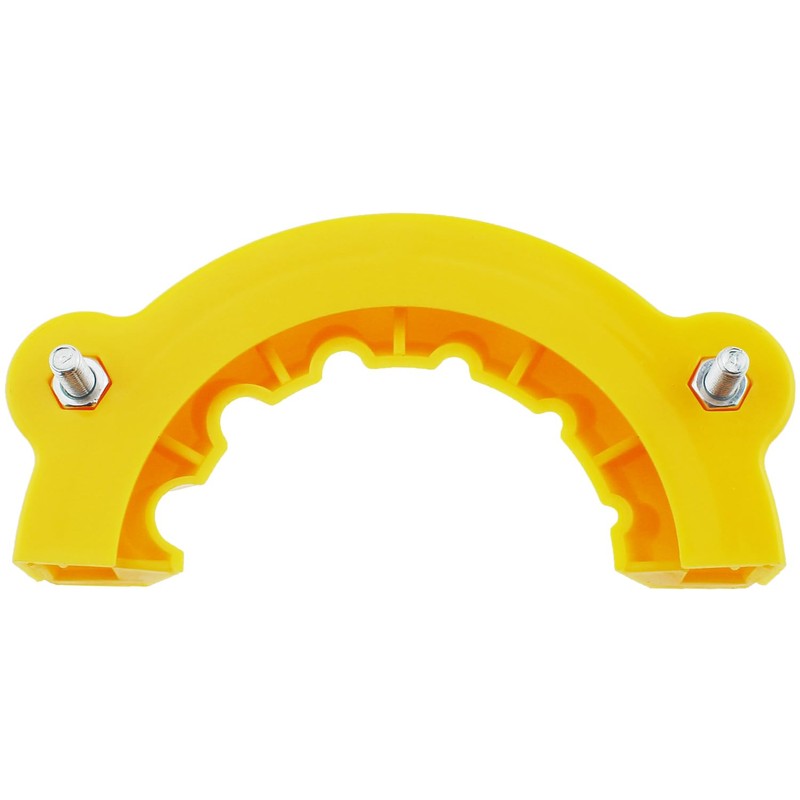 TAODAN 136x70mm Yellow Plastic Drill Sharpener Angle Grinder Grinding Bit