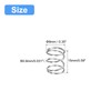 QUARKZMAN Pack of 5 Compression Spring 304 Stainless Steel Compression